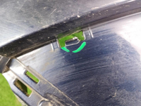 Бампер задний Mercedes GL X166 (2012-2016) AMG