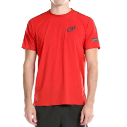 Мужское теннисное поло Bullpadel Odeon T-Shirt Men - Red