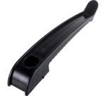 Держатель кабеля односторонний для прямого монтажа черный 20шт/уп Промрукав PR13.0381