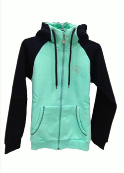 Мятный/чёрный