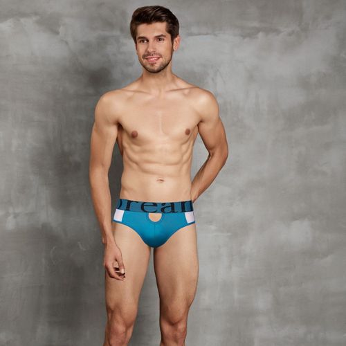 Мужские трусы тонги Doreanse бирюзовые 1224