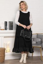 Сарафан бохо (черный) П14983-10М LT Collection