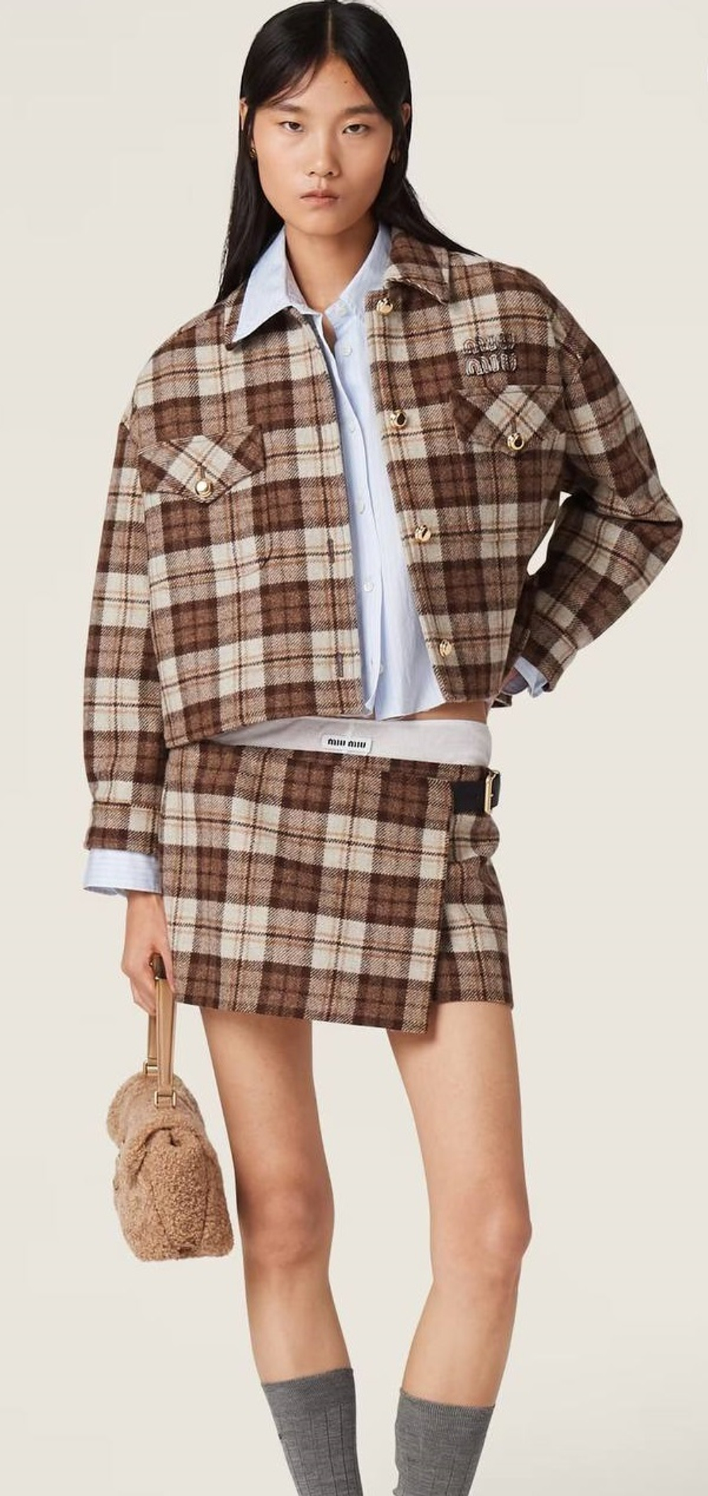 Бомбер MIU MIU, арт. 480085713
