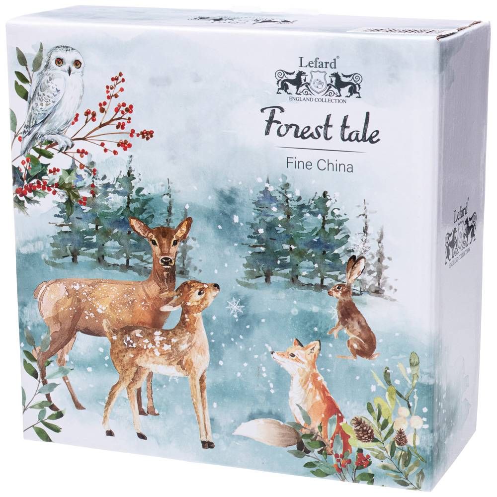 САЛАТНИК СЕРВИРОВОЧНЫЙ LEFARD "ЛЕСНАЯ СКАЗКА" ЗАЯЦ 19*7 СМ 600 МЛ (КОР=24ШТ.)