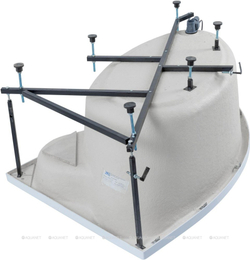 Акриловая ванна Aquanet (Акванет) Mayorca 150x100 R с каркасом