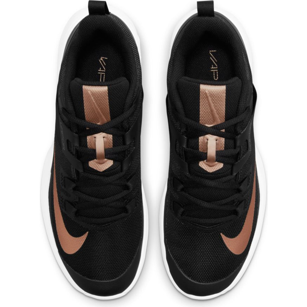 Женские Кроссовки теннисные Nike Vapor Lite Clay W - black/mtlc red bronze/white