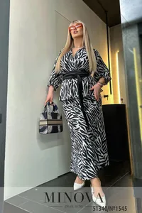 Костюм 1545-черный Minova