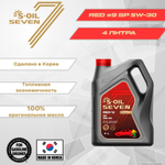 Масло моторное синтетическое  S-OIL "7 RED #9 SP 5W-30", 4л