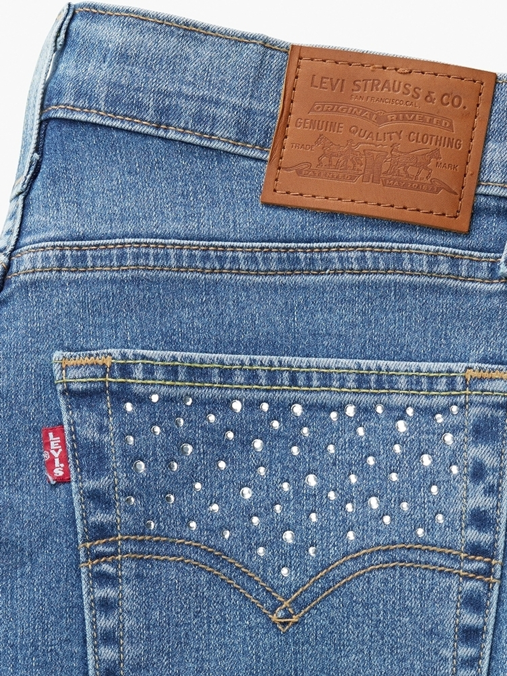 Женские прямые джинсы с завышенной талией Levi's 724 High Rise Straight 18883-0315