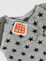 Распашонка с запахом швы наружу с царапками Звездопад 5129 (Размер: 62)