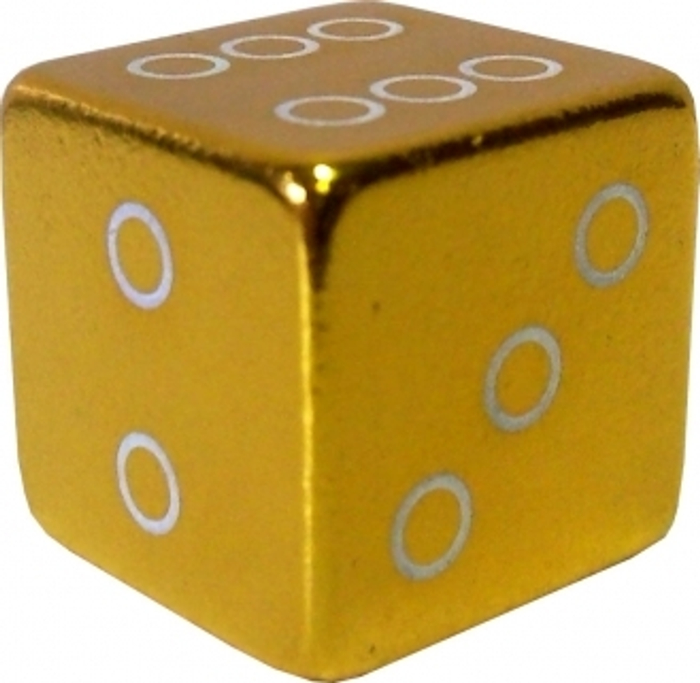 Колпачок для а/v в виде куба, золот. NZ-18 GLD