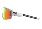Спортивные очки 720armour Mars / Matte Silver / Red Lens