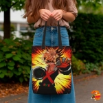 Сумка шоппер с принтом Моя геройская академия