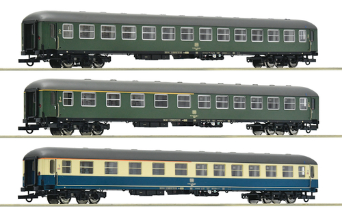 Набор из трех пассажирских вагонов D 377 “Hispania Express” DB