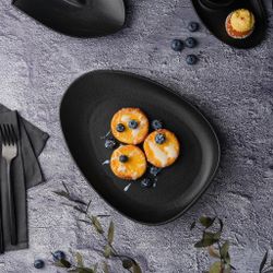 Блюдо овальное 26,5*20 см h4,5 см Smooth Black Raw Stellar P.L. Proff Cuisine [3]