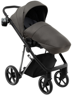 Детская коляска Roan Sol Luxury 3 в 1 с автокреслом Tutis Elo Lux EduSky Black RSL/4051 Taupe/Nikiel