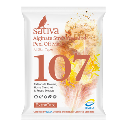 Маска альгинатная Sativa №107 укрепляющая (15г)