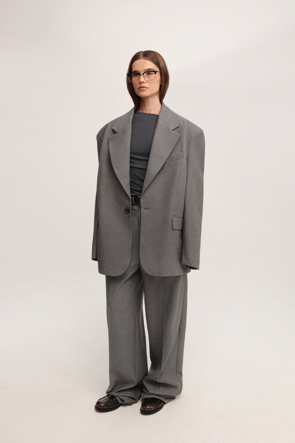 Брюки костюмные со стрелками