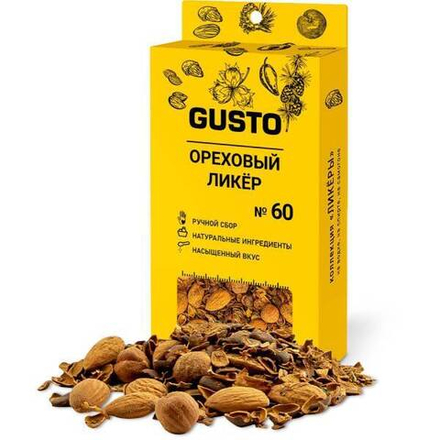 Настойка для самогона GUSTO Ореховый ликер