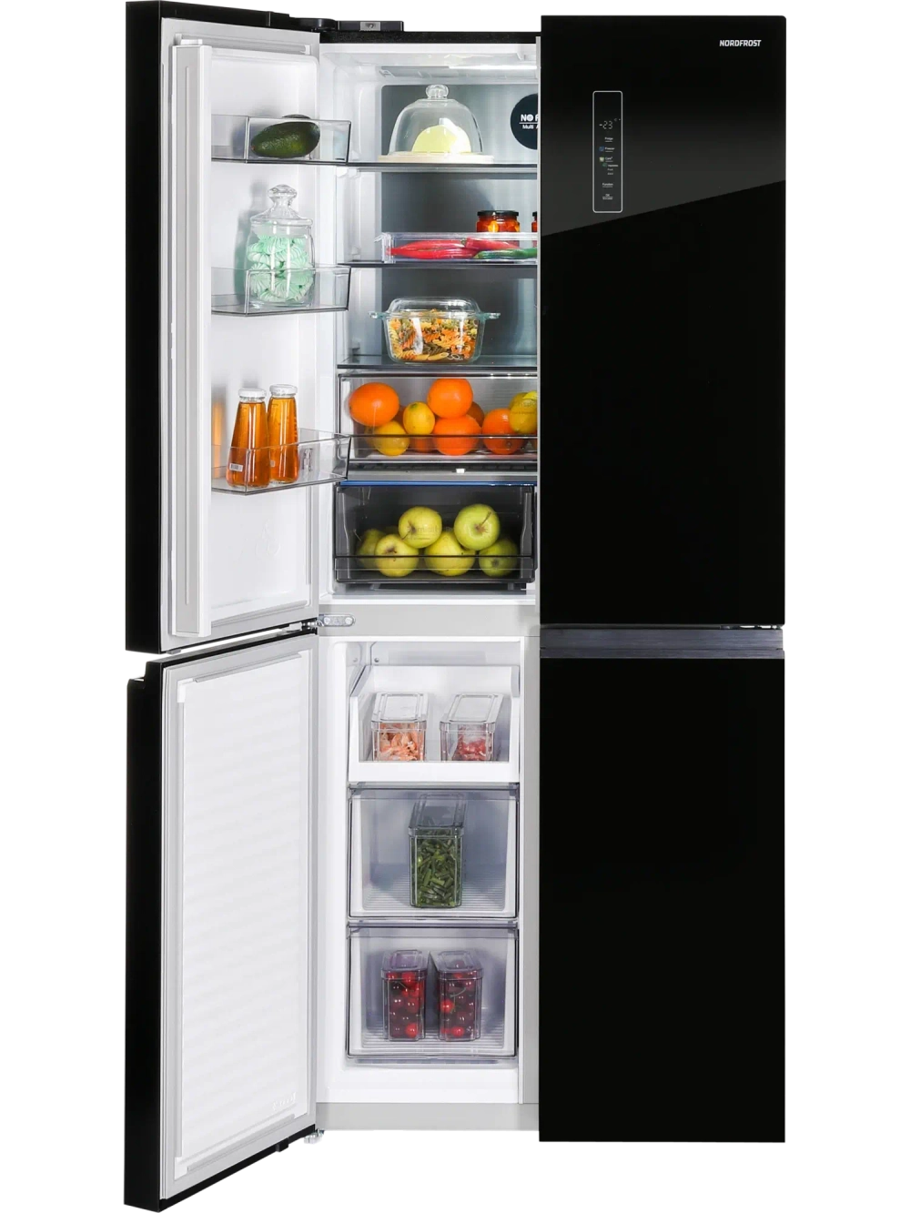 Холодильник Nord RFQ 450 NFGB inverter