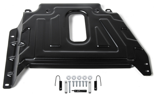 Защита кислородного датчика AutoMax для Nissan Terrano III рестайлинг (V - 1.6; 2.0) 2016-2017 2017-н.в./Renault Arkana (V - 1.6) 2019-н.в./Renault Duster I рестайлинг (V - 1.6; 2.0) 2015-2021/Renault Duster II (V - 1.6; 2.0) 4WD 2021-н.в./Renault Kaptur (V - 2.0) 2016-2020, сталь 1.4 мм, с крепежом, штампованная, AM.4725.3