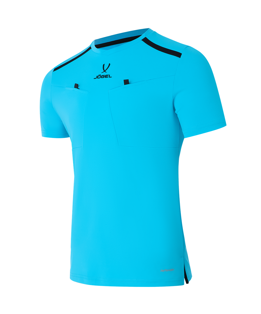 Футболка судейская DIVISION PerFormDRY Referee Tee, голубой