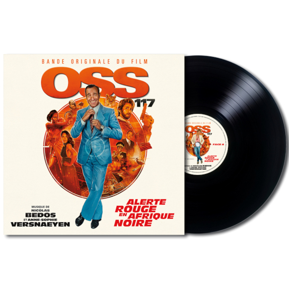 Soundtrack / Nicolas Bedos, Anne-Sophie Versnaeyen: OSS 117 - Alerte Rouge En Afrique Noire (LP)