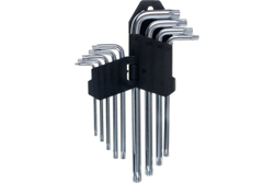 Набор Г-образных ключей torx Сервис Ключ 9 предметов PROFFI 76435