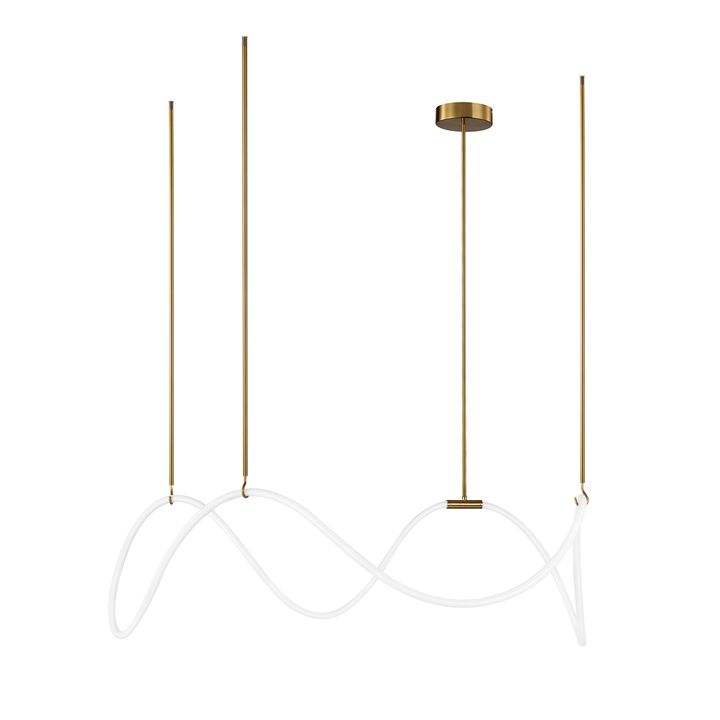 Подвесной светильник LOFT IT Thread 10388P/C Brass