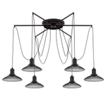 Citilux Эдисон CL451262 Люстра паук Венге