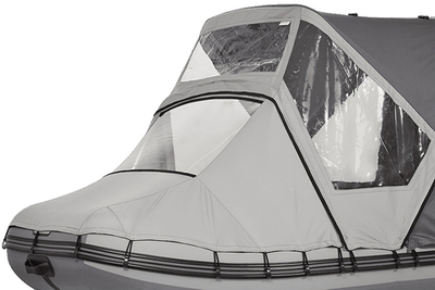 Тент трансформер комби для лодки Фрегат 390 FM Light Jet/L/S