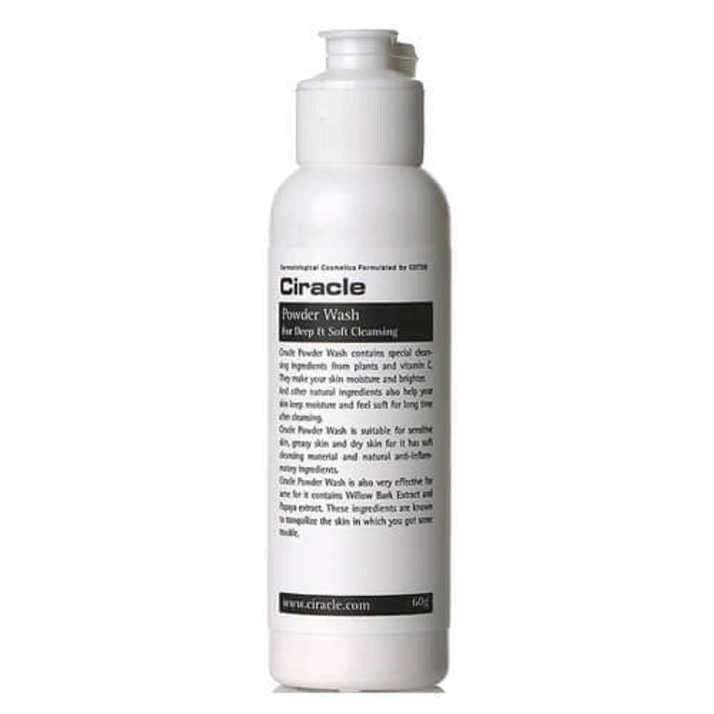 Ciracle Энзимная пудра для глубокого очищения кожи Powder Wash For Deep & Soft Cleansing 60гр