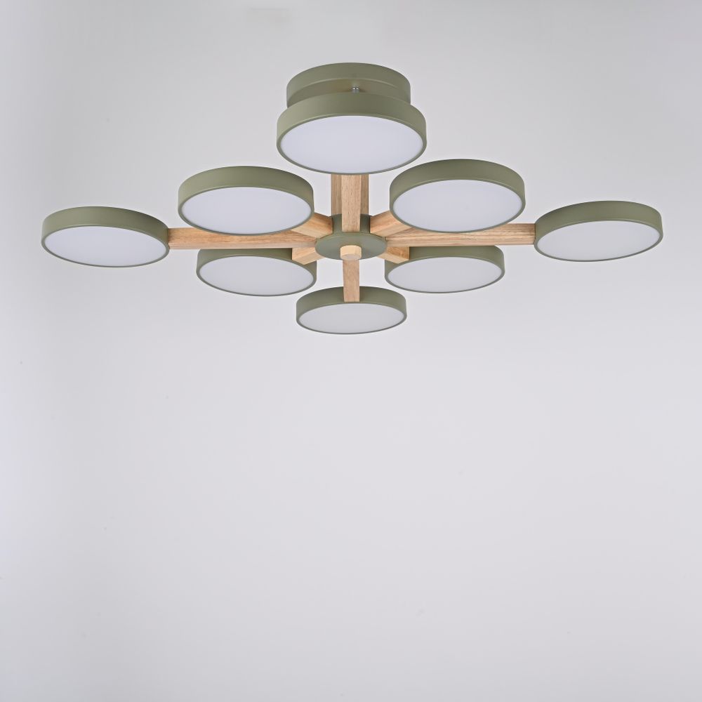 Потолочная Люстра Turna L8 Khaki By Imperiumloft