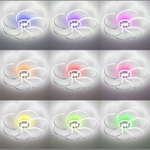 Citilux Джемини CL229261E LED RGB Люстра с пультом Хром