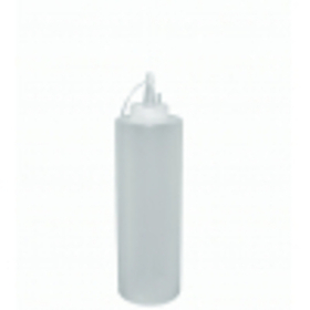 Емкость (диспенсер) для соуса 250 мл.с крышкой белая MG (57817)