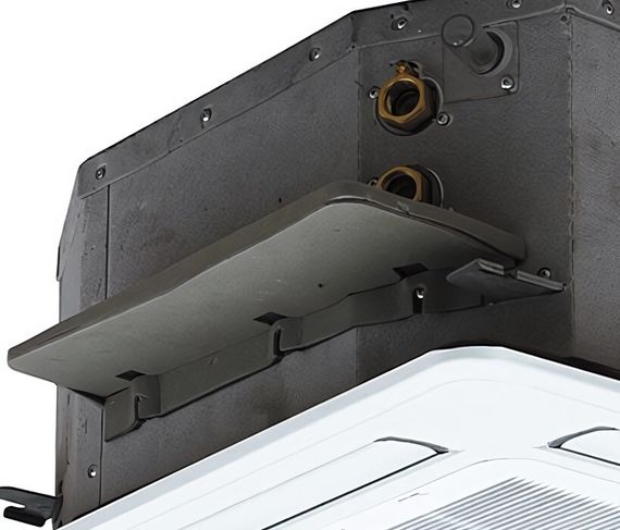 Кассетный фанкойл до 5 кВт Kentatsu KFZH43H0EN1/KPU65-C — (2)