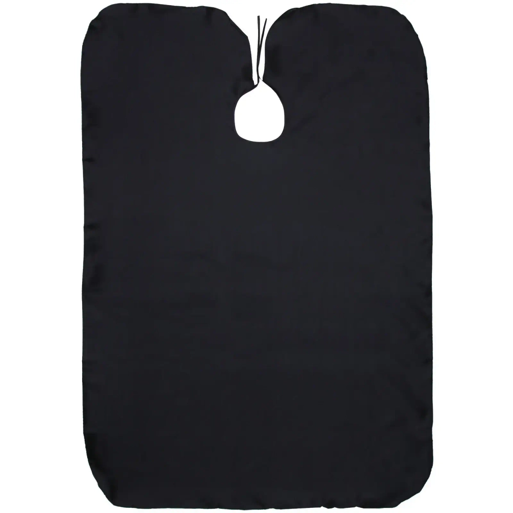 Пеньюар парикмахерский, цвет черный,100*140см