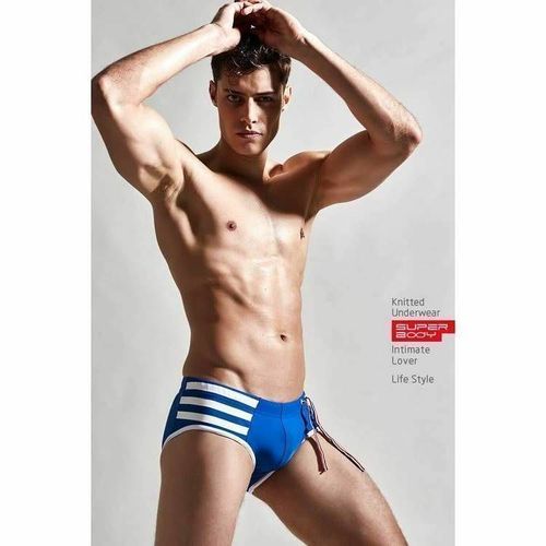 Мужские плавки синие Superbody