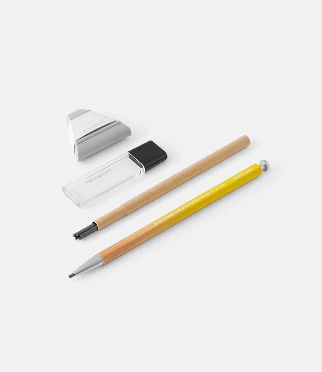 Object Index Elementary Pencil Set Yellow — механический карандаш в наборе
