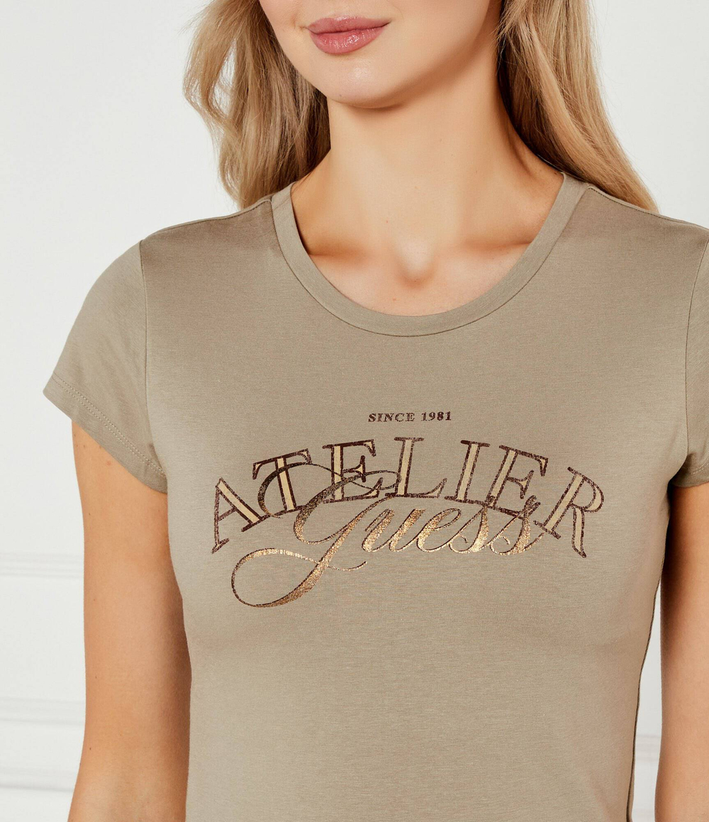 Футболка ATELIER R5 GUESS - бежевый(W5GI52 K49A1)