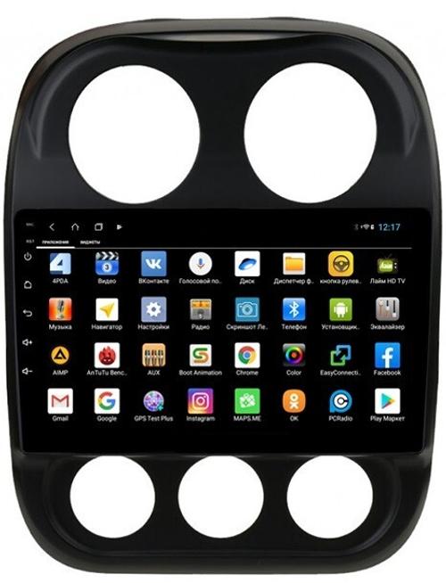Магнитола для Jeep Compass 2011-2015 - Parafar PF998XHD на Android 13, CarPlay, 4G SIM-слот