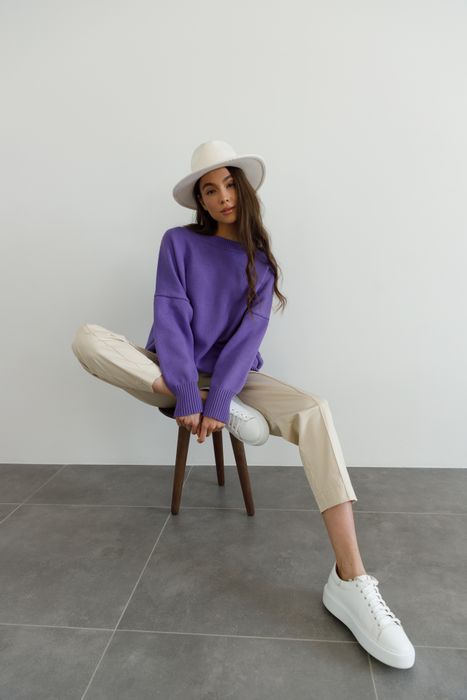 СВИТЕР БЛУМ ФИОЛЕТОВЫЙ