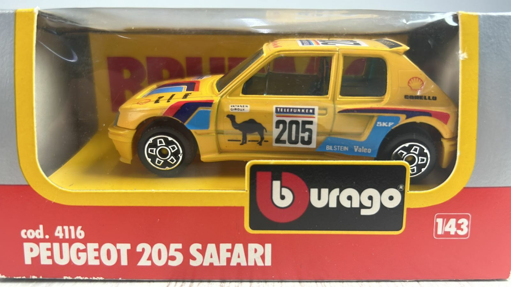 Модель PEUGEOT 205 SAFARI 1/43