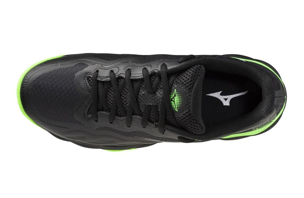 Мужские кросовки для Padel Mizuno Wave Enforce Court Padel - black/foliage green/glowing