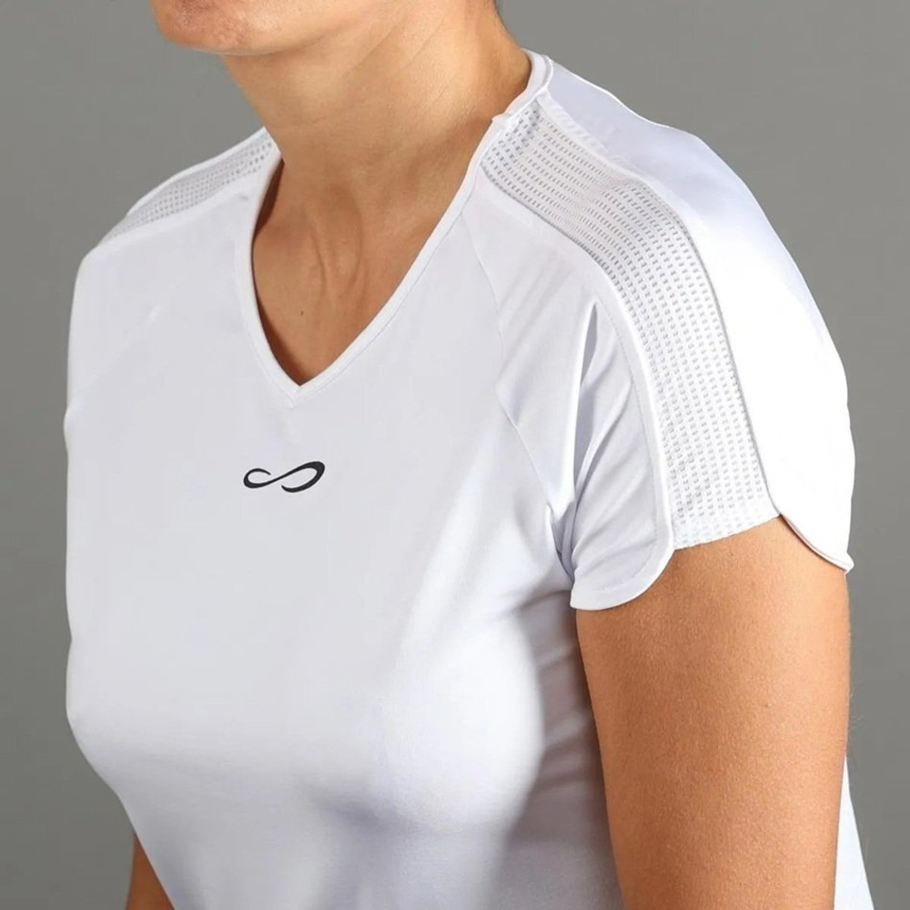 ОДЕЖДА ДЛЯ ТЕННИСА Женская, Футболка ENDLESS TOP MESH .