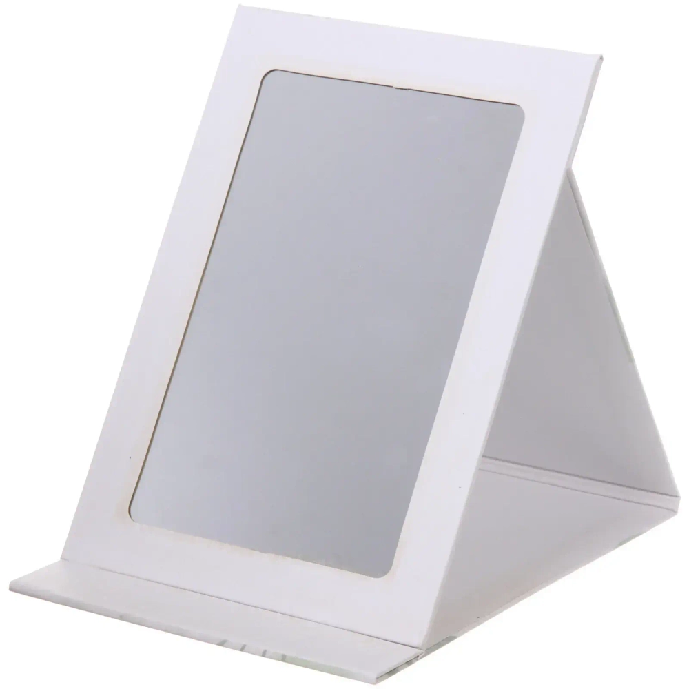 Зеркало косметическое складное «ФОРТУНА БРИ», микс 4 дизайна, тропики, 15*21см