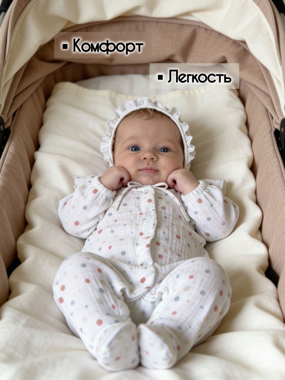 Комбинезон муслиновый