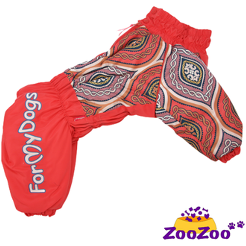 For my dogs Комбинезон для девочки оранжевый размер А1