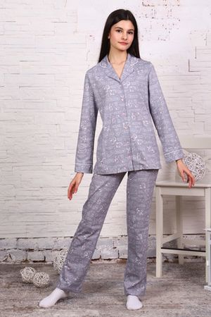 Пижама с брюками для девочки арт. ПД-006