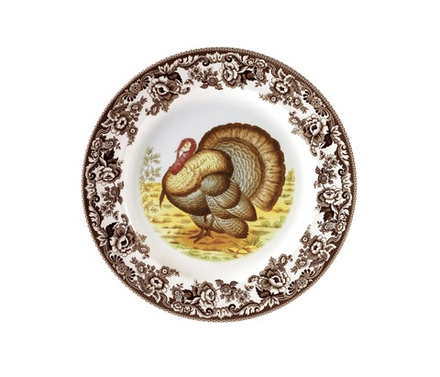 Spode - Тарелка Woodland 20см для завтрака с индейкой (2 сорт) / артикул   SWL0145-A  / GTIN 00884860